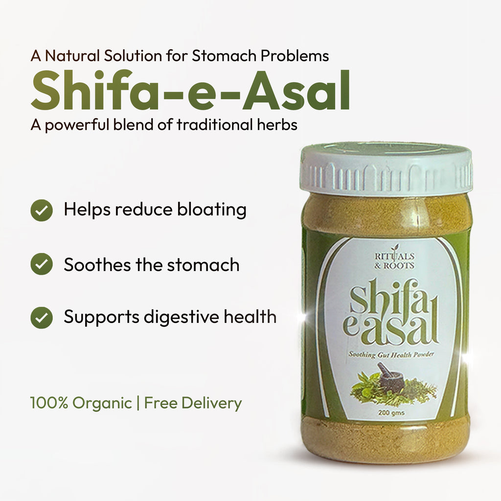 Shifa-e-Asal – 100% Organic Gut-Healing & Digestive Support Powder (200gms)